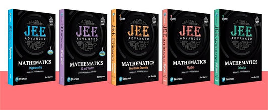 Pearson: JEE Advanced Maths Series 5 Books by Om Sharma Sir