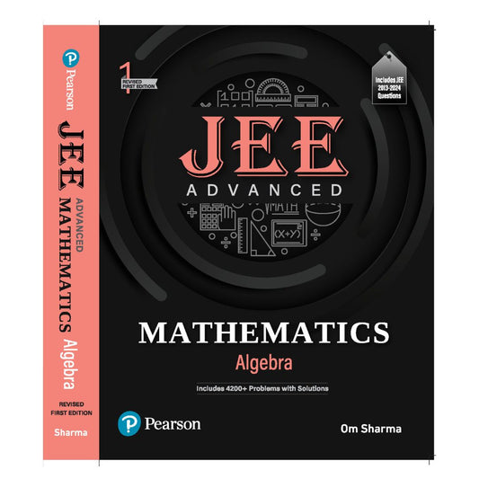 Pearson: Algebra JEE Advanced Book by Om Sharma Sir