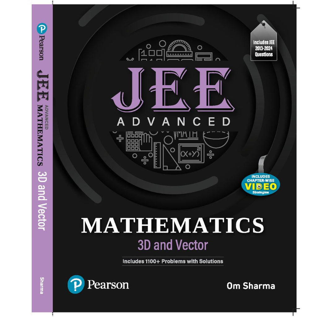 Pearson : 3D & Vectors JEE Advanced Book by Om Sharma Sir